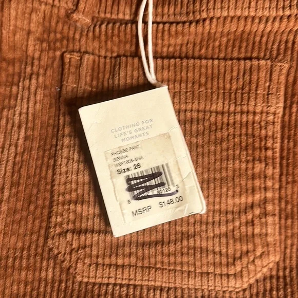 Faherty corduroy pants - Picture 2 of 3